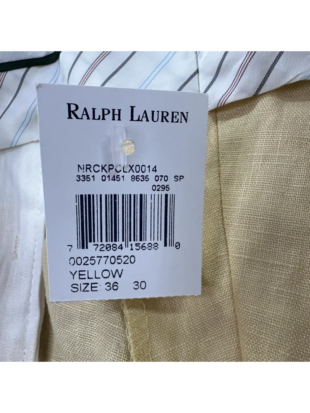 Lauren Ralph Lauren linen slash